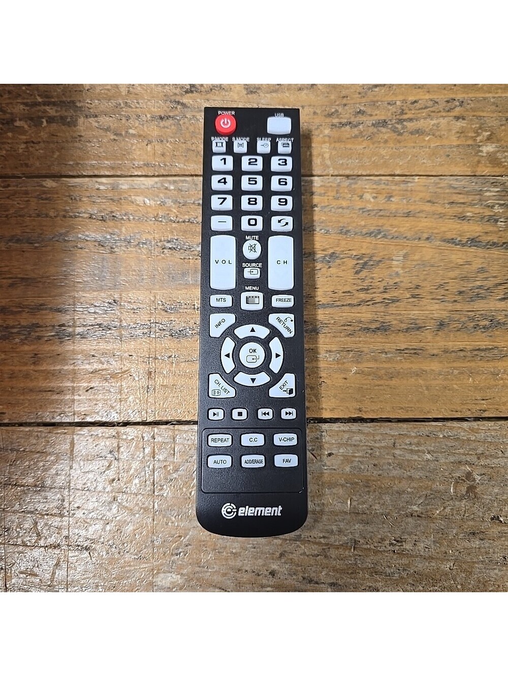 Blue/Black ELEMENT TV Remote Control 845-047-03B06 for:ELEFW328 ELEFT426 ELEFT50